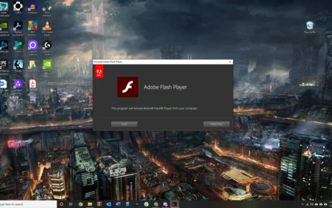 windows 10更新将一劳永逸地摆脱adobe flash