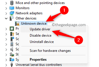 device-manager-unknown-device-update-driver-min