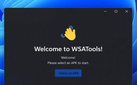 wsatools 1.0.0 为 windows 11 带来了 apk 包和 arm64 支持