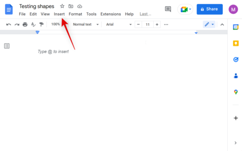 在 google docs 中插入形状的 5 种方法