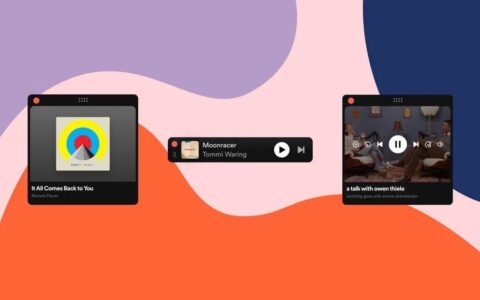 spotify miniplayer 为桌面高级用户推出