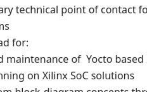 amd 致力于为 xilinx soc 创建新的 yocto linux 平台