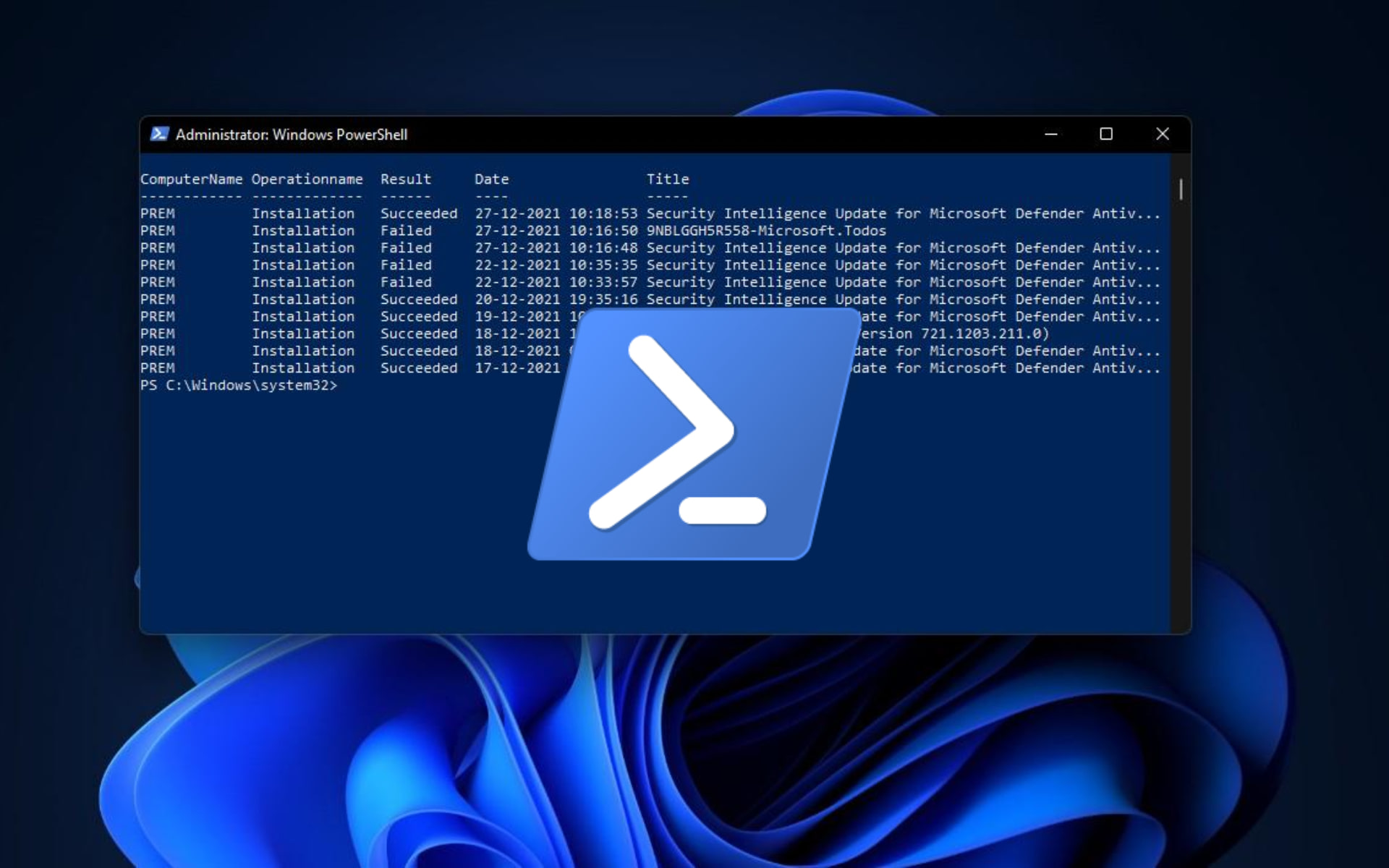 powershell