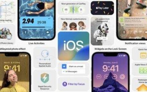 apple 发布 ios 16：新功能初探