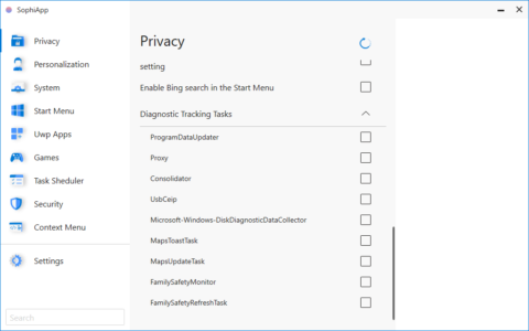 windows 10 调整器 sophia script 变成了一个应用程序