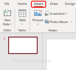 insert