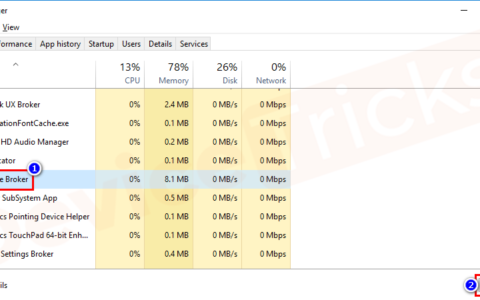 如何修复 windows 10 上的运行时代理高 cpu 使用率错误？