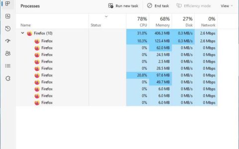 windows 11 beta build 22623.891 启用任务管理器中的搜索栏