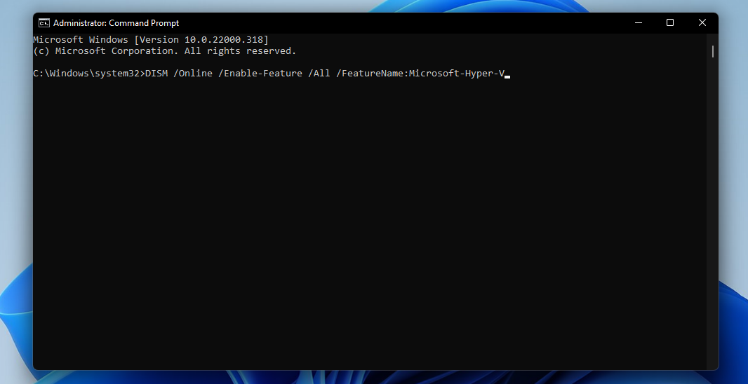 enable-hyper-v-command