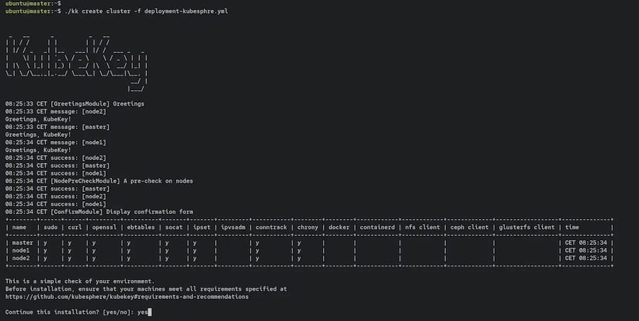 deploy-kubernetes-kubekey